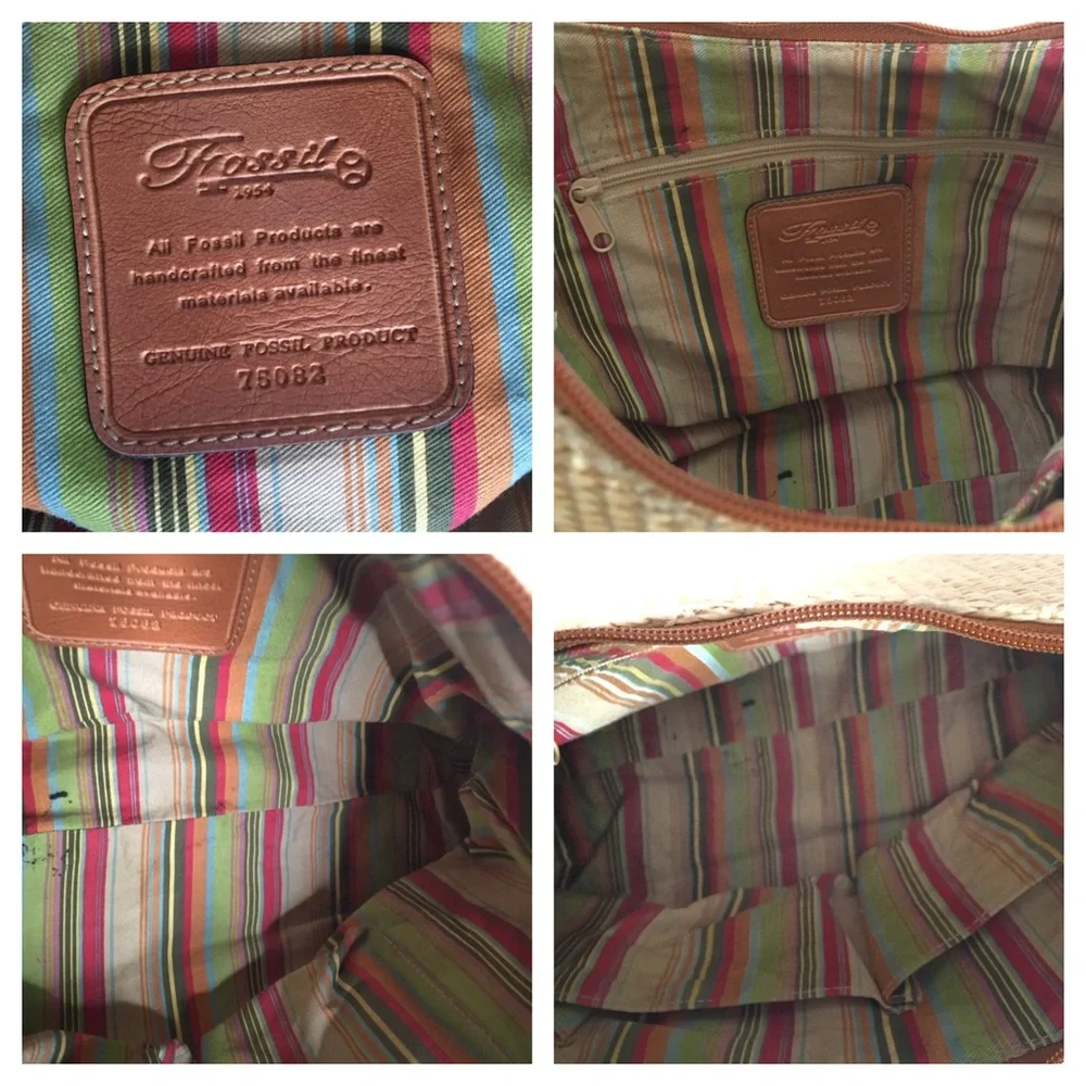Fossil vintage natural